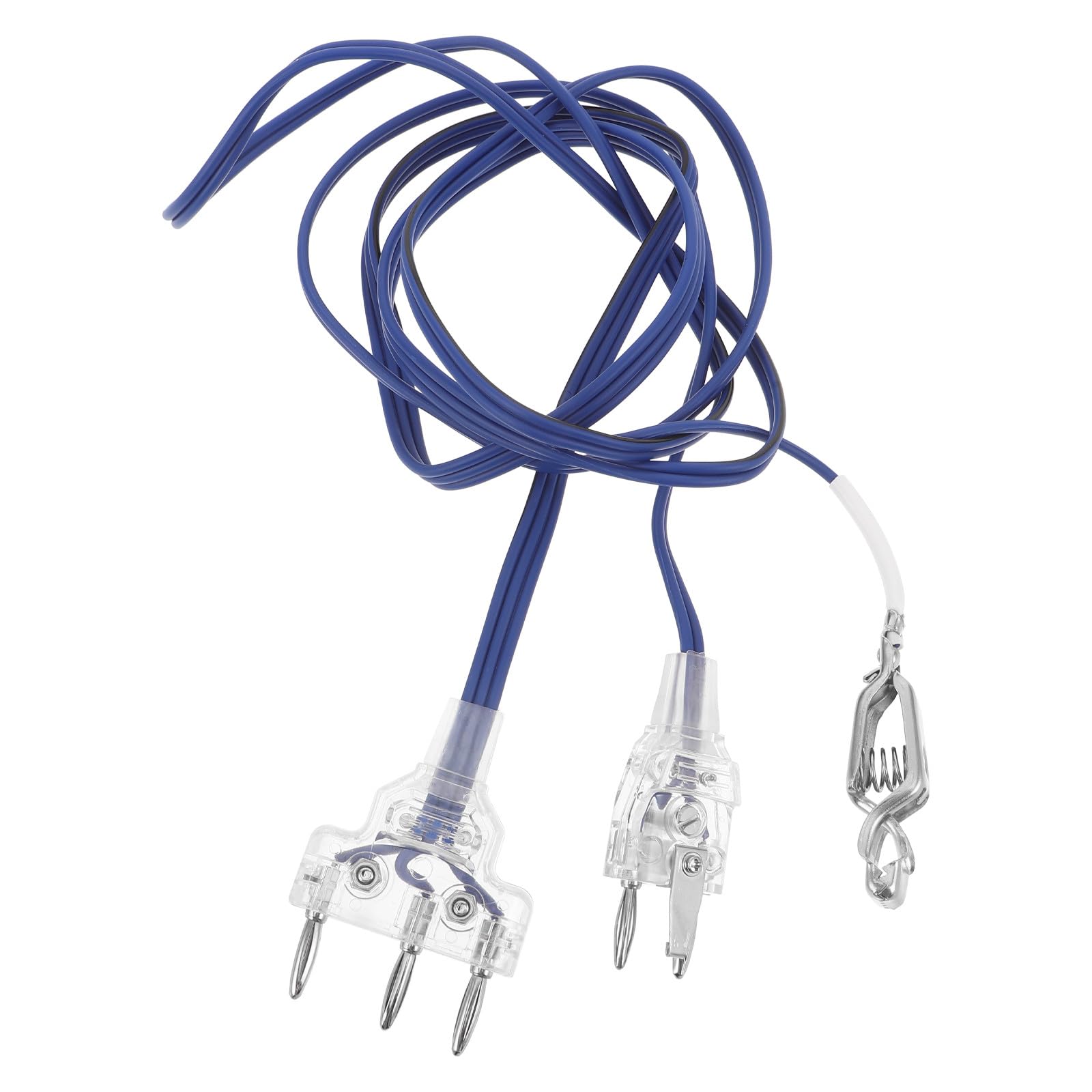 ifundom Cable de Cuerpo para Esgrima: Cable Conductor de Espada de Alto Rendimiento, de Conexión Duradero para Competición Y Entrenamiento, Color Azul.