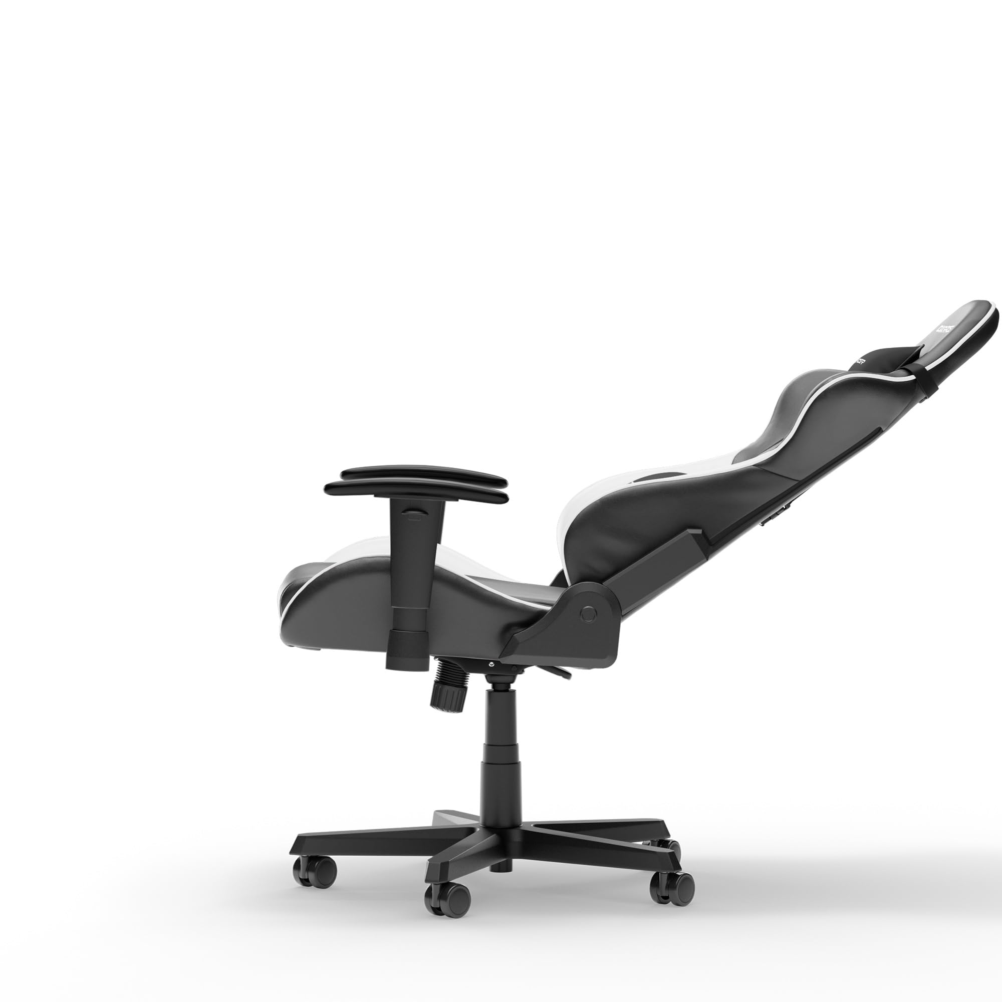 DXRacer FORMULA L Czarny & Biały PVC Skóra Oryginalny Fotel Gamingowy