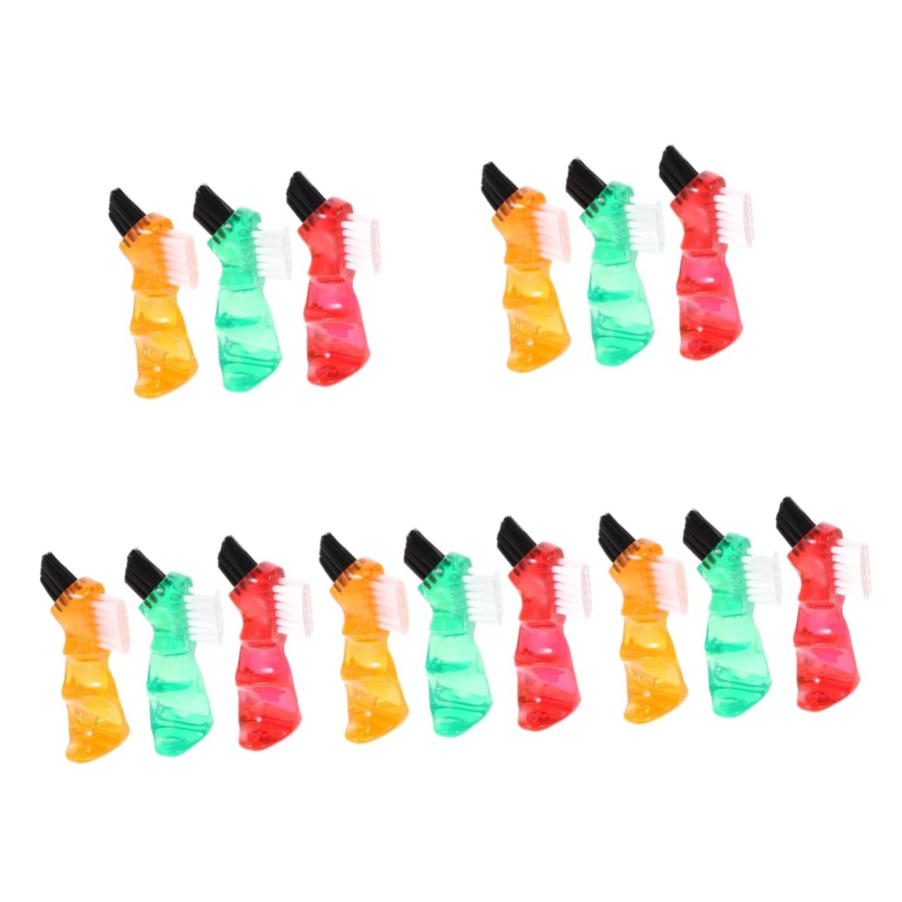 minkissy 5 Set Di Spazzolini Da Denti Mini Spazzolini Da Viaggio Per La Orale A Casa 3 Pezzi * 5