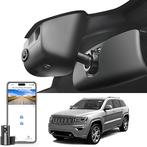 Miniatura 8 de Cámara de tablero 4K personalizada para Jeep Grand Cherokee 2016 2017 2018 2019 2020 2021 y Grand Cherokee WK 2022 (modelo A), comprueba el modelo