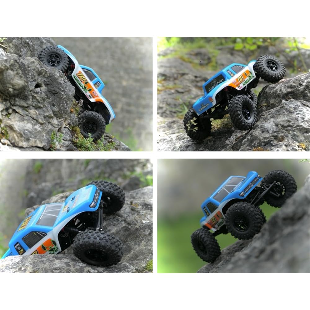 Absima Hobby Plus The Goat 1:18 Rockless Rock Racer RTR RC Crawler - Azul AB1810360