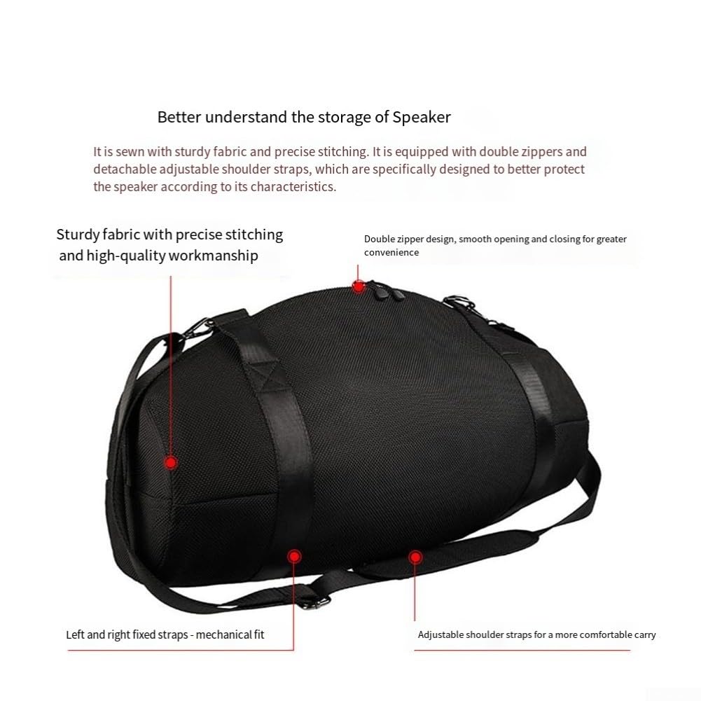 Funda protectora de viaje para JBL-BOOMBOX 3 Wireless Bluetooth Speake bolsa de almacenamiento con correas de hombro ajustables
