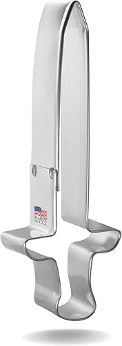 Foose Cortador de galletas de espada de 4,5 pulgadas de acero B1703