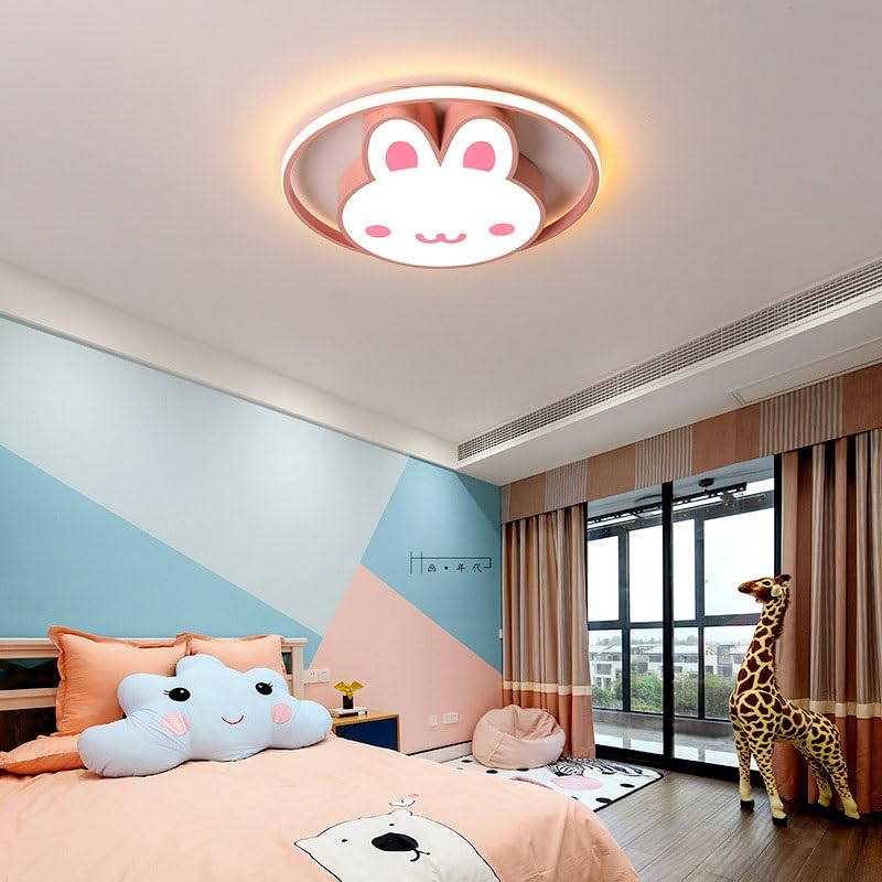 Plafonnier LED variable rond avec télécommande pour éclairage salon et salle à manger moderne - 3