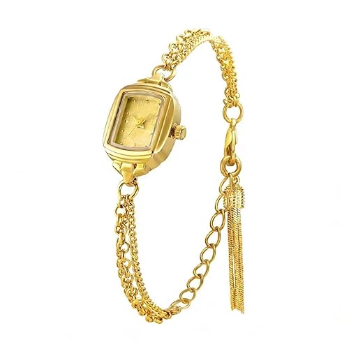 MINILUJIA Womens Dainty Square Luxury Small Dail Waterproof Quartz Watch