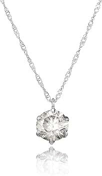 Amazon | 松屋 銀座 プラチナ 0.5ct ダイヤ ペンダント