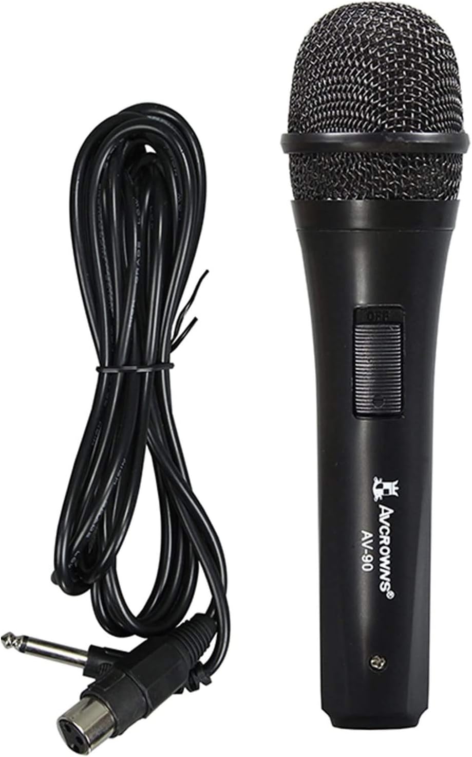 Music Life Professional Portable Dynamic Microphone for Speaker Karaoke Singing with Cable 3 m Jack 6.3 mm
