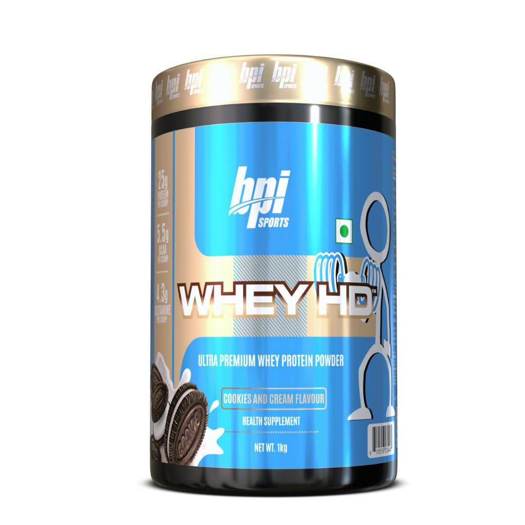 BPI Sports Whey HD Ultra Premium Protein Powder, Cookies & Cream, 1.0 kg (B0BZZL6NHZ) Amazon Price History, Amazon Price Tracker