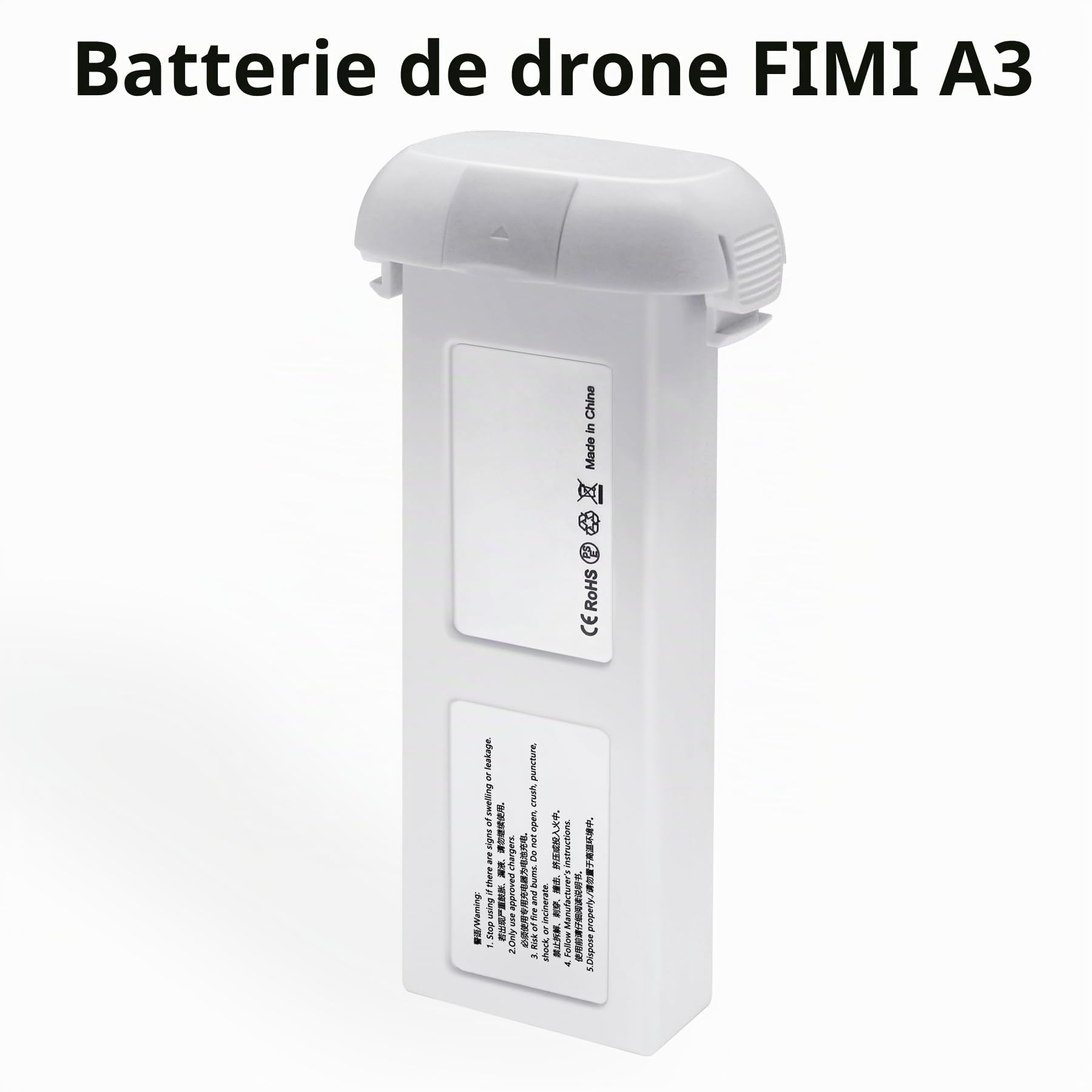 LiveGo Intelligent Flight FIMI A3 RC Drone Batterie de remplacement 2100 mAh Drone Batterie avec FIMI A3 RC Drone