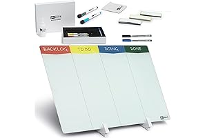 Double-Sided Portable Kanban Board for Efficient Task Management