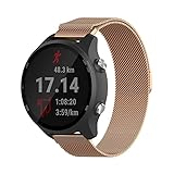 Pratique au quotidien Magnet Bracelet Milanais en Acier Inoxydable Remplacement pour Montre Connectée Withings, Garmin, Huawei et Montres Classiques