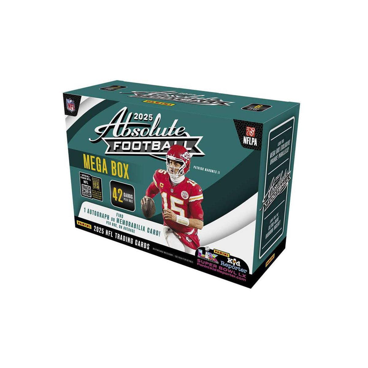 2025 Panini Absolute Football Trading Card Mega Box (Find 1
