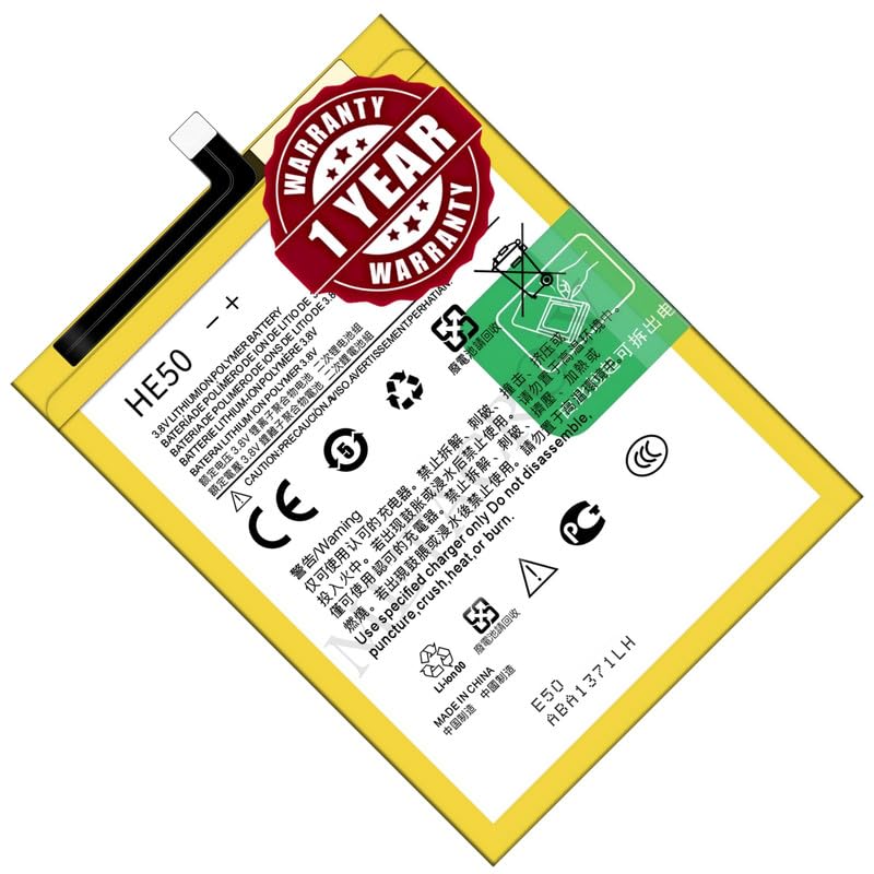 Image of Original HE50 Battery Compatible for Motorola Moto E4 Plus | Moto E5 Plus - (5000mAh) - 1 Year Warranty BC45