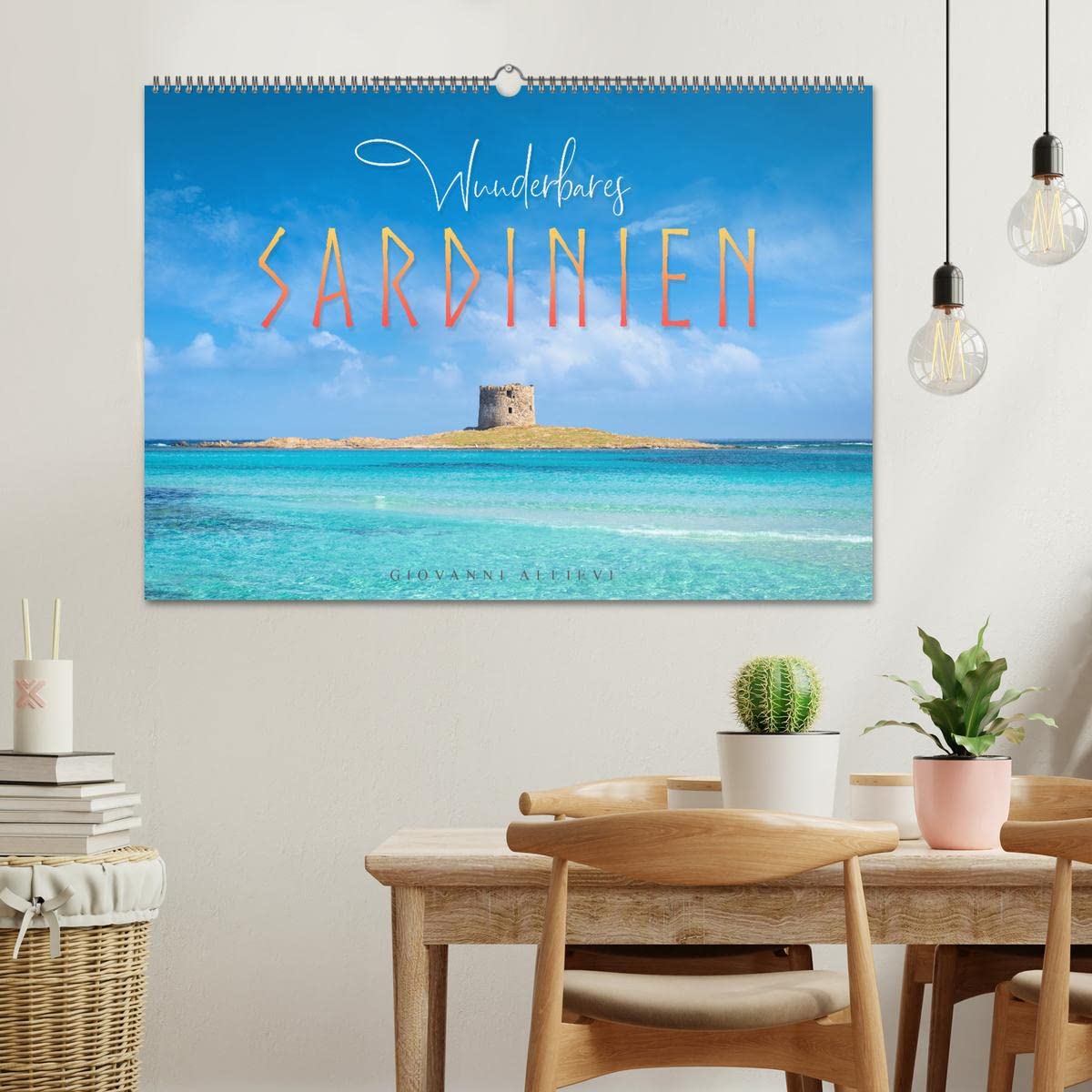 Wunderbares Sardinien (Wandkalender 2026 DIN A2 quer), CALVENDO Monatskalender: Die wunderschönen Strände Sardiniens (CALVENDO Orte)