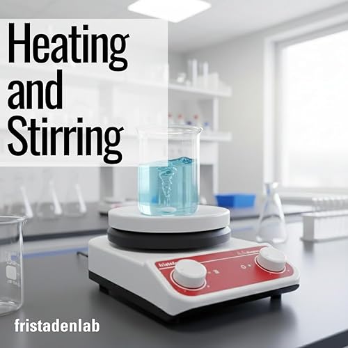 Miniatura 3 de Fristaden Lab Agitador magnético de placa calefactora - Mezclador de laboratorio digital con calefacción