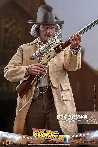 Miniatura 9 de Obra maestra de la película Regreso al futuro Parte 3 Dr. Emmett Brown Figura a escala 16