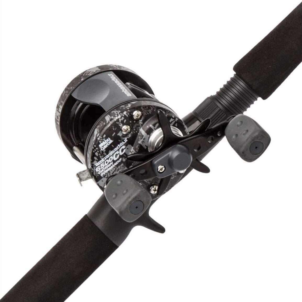 abu garcia catfish commando fishing rod and Reel Combo, 7 Feet, Medium Heavy Power, Black Sporting Goods Ship_group:B Shop Ambassadeur S Collection while the synchronized level Rod Length:8Ft/2.43Mt