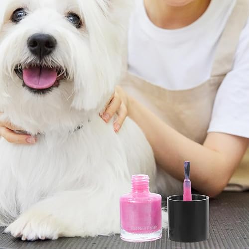Miniatura 7 de balacoo Juego de 6 esmaltes de uñas para perros, de secado rápido, no tóxicos, a base de agua, para todas las mascotas