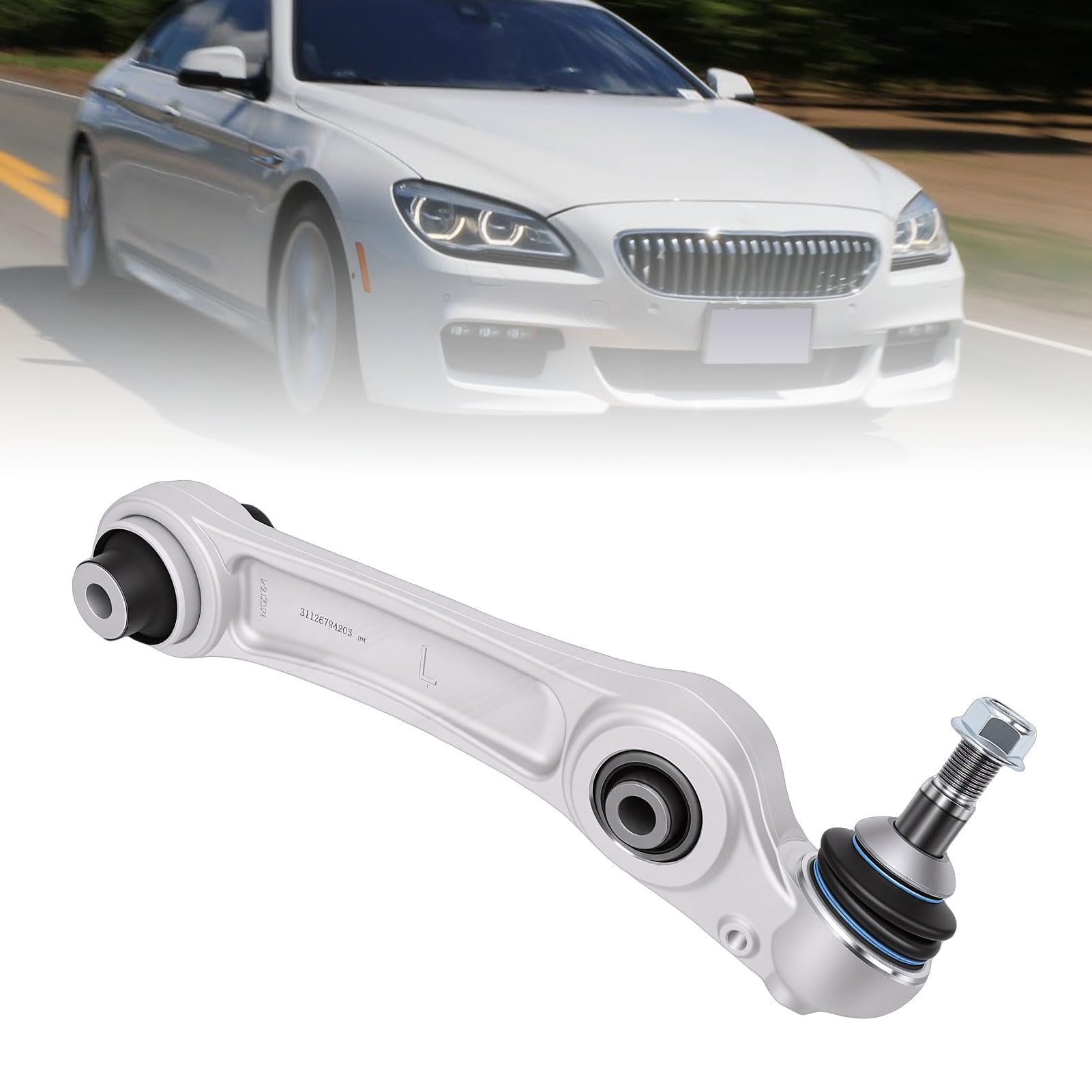 Braccio trasversale inferiore anteriore con giunto sferico RK641511 per 528i 535i 550i 535d 650i 640i Gran Coupe per prestazioni di guida migliorate