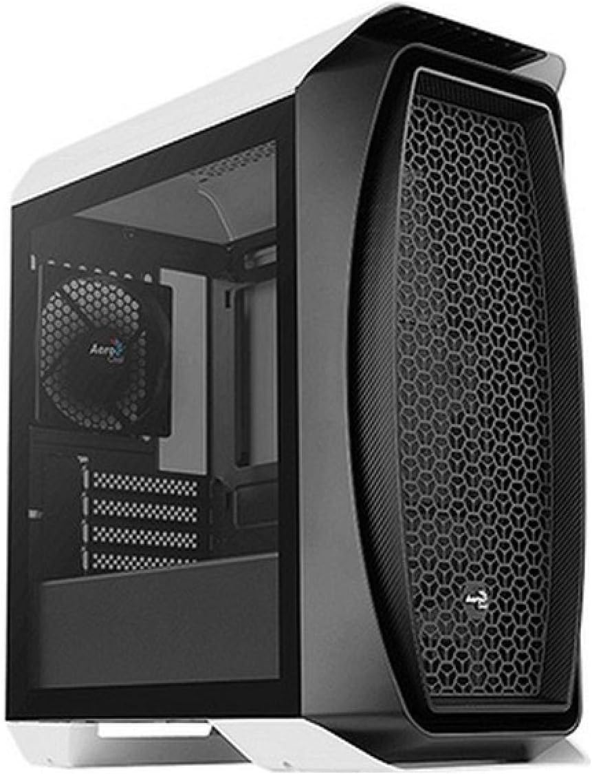 Aerocool AEROONEMINI, PC Micro ATX Case, Front and Side Panels, White