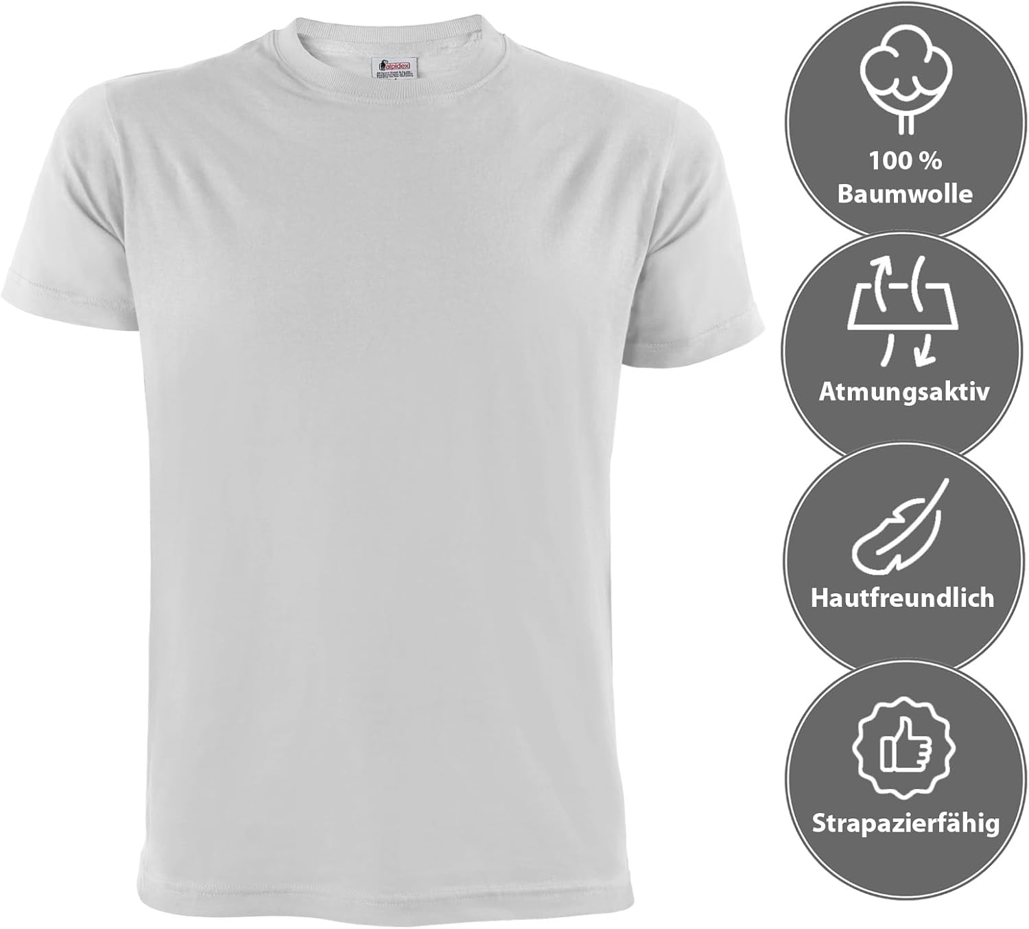 ALPIDEX Hombre Crew Neck Camisetas Juego de en Spain Ubuy