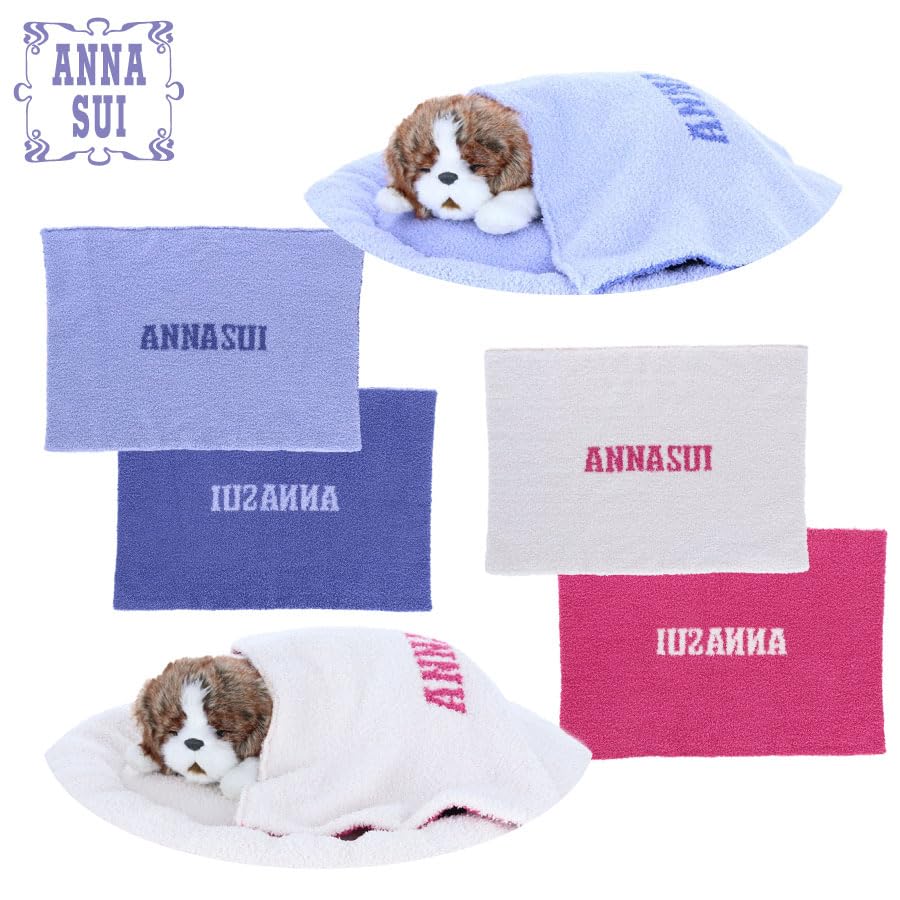 Amazon.co.jp: ANNA SUI アナスイ ブランケット | さらふわ ニット