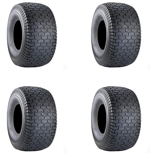 RAParts (4) neumáticos de repuesto Carlisle Turf Saver II 15x6-6A para césped y jardín (solo neumáticos)