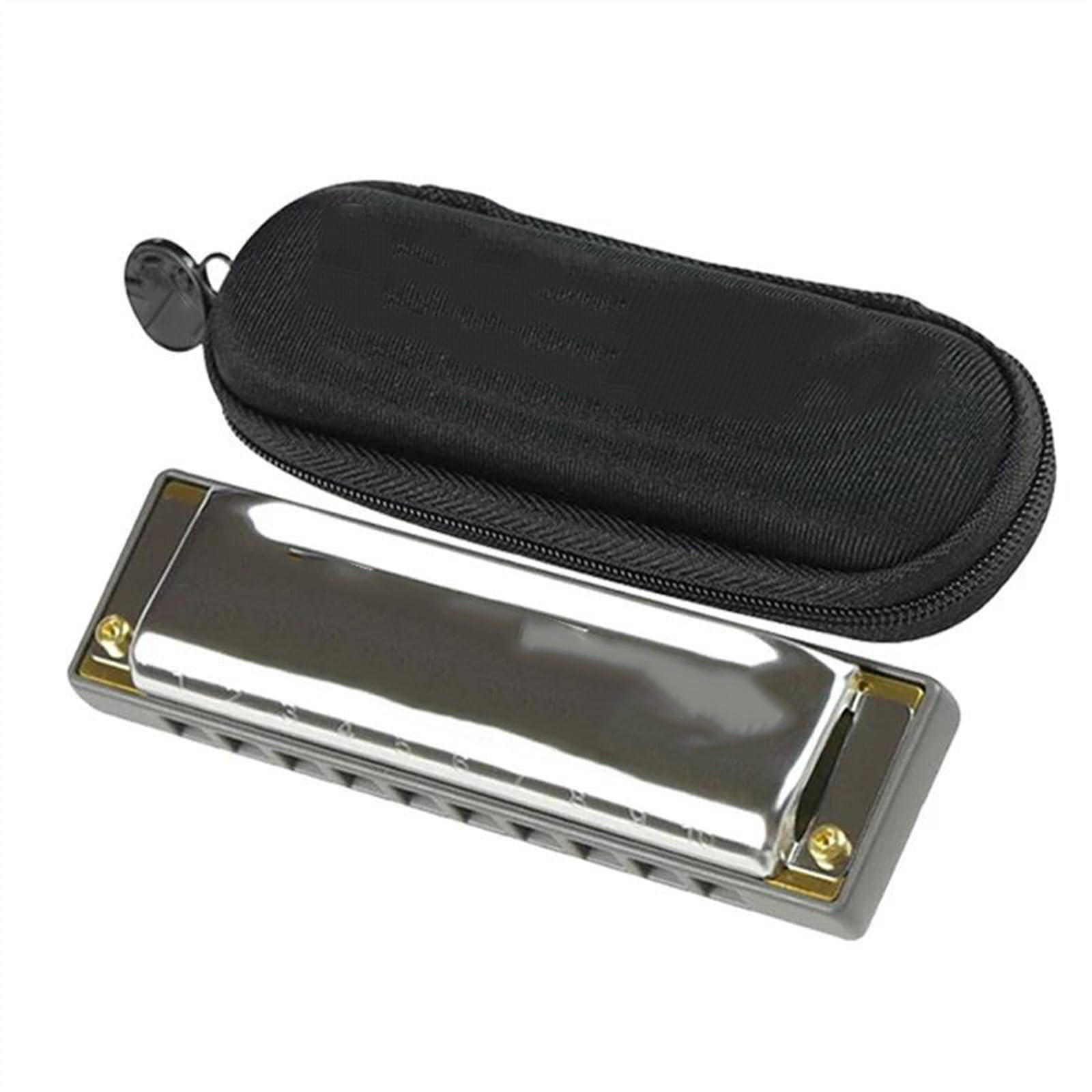Harmonijka 10-otworowa harmonijka diatoniczna z żywicy grzebieniowej Blues Harp Standard Pitch Instrument (Color : G)