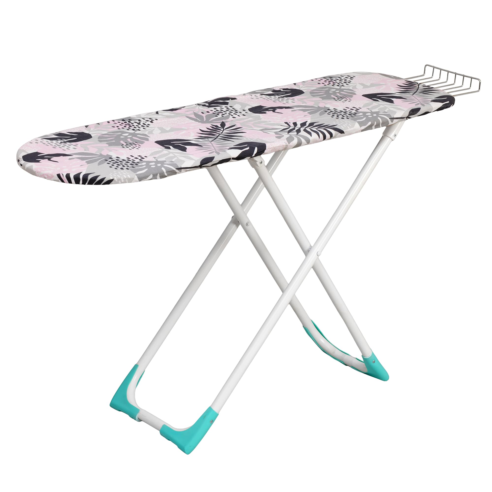 BonKaso Foldable Ironing Board - Pink -1