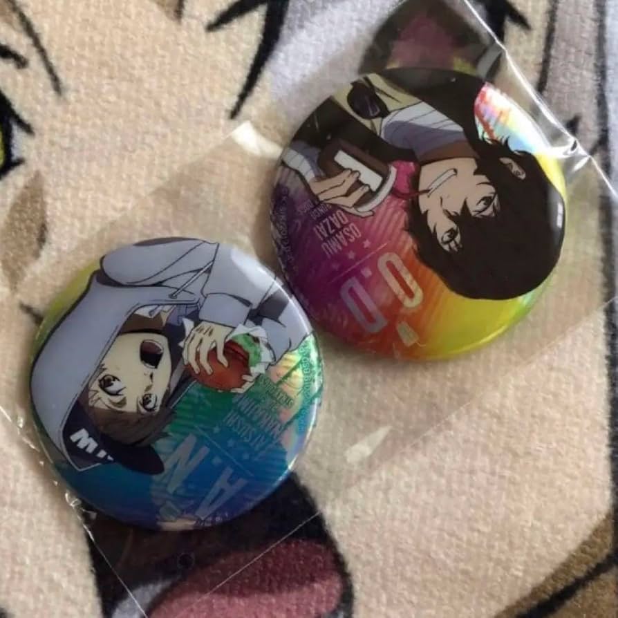 Amazon | 文豪ストレイドッグス 文スト 太宰治 中島敦 缶バッジ タオル