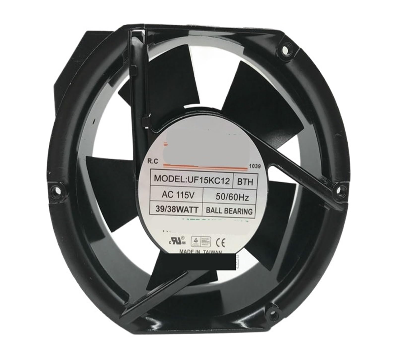 YMUGUEGH UF15KC12BTH 172mm 17cm AC 115V 39/38W 17251 Cooling Fan