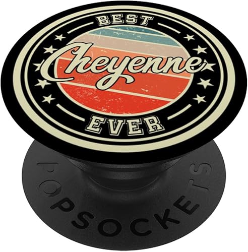 El mejor Cheyenne nunca divertido dicho primer nombre Cheyenne PopSockets estándar PopGrip