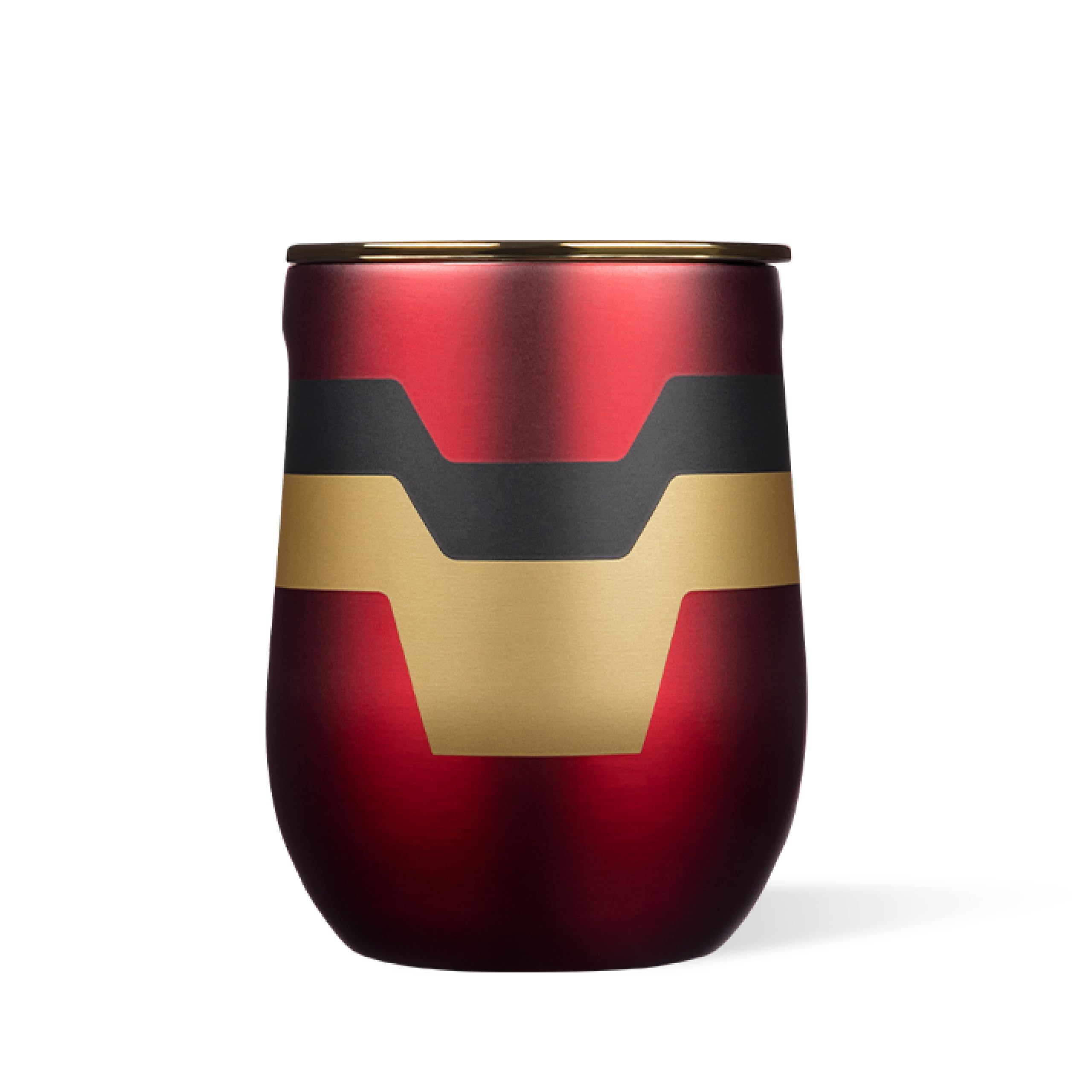Corkcicle 12oz Triple Insulated Stemless (Perfect for Wine) Marvel - Iron Man