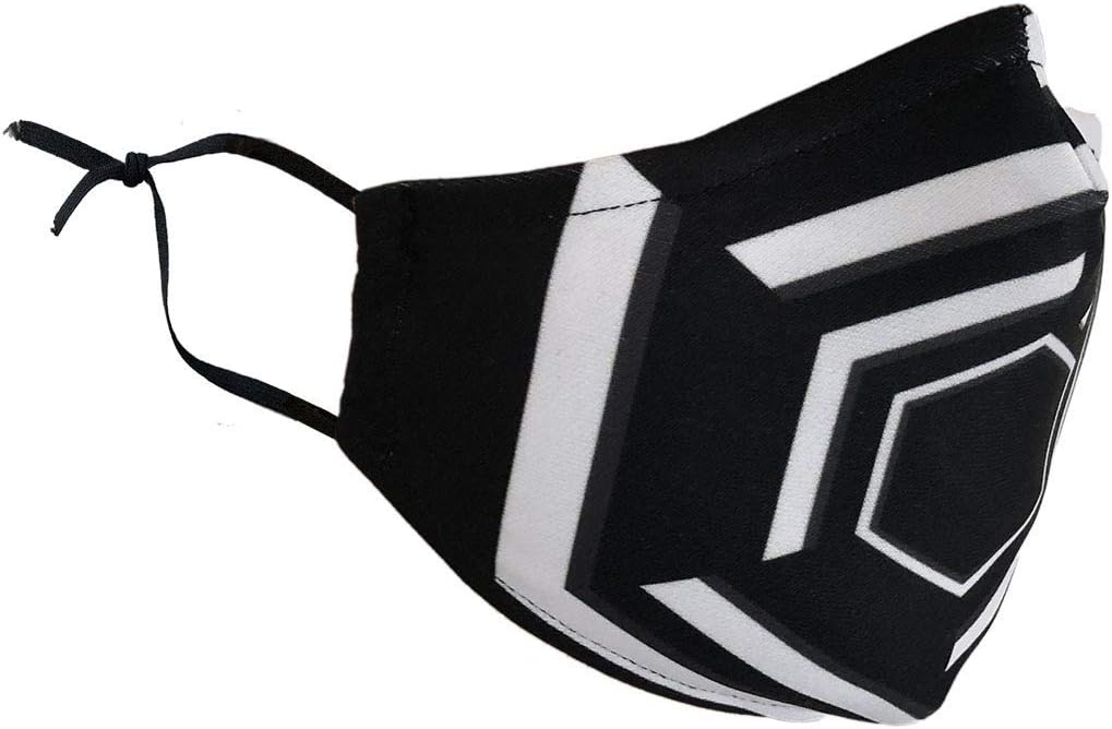 Delfina Stay Safe Reusable Face Mask Protection Washable Mouth & Nose Shield Breathable Anti Smoke Pollution Bike Motorcycle Sport (Aperture)