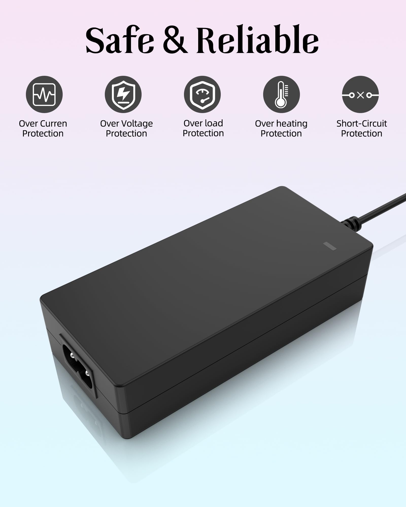 Amazon.com: 42V 2A Charger Compatible with Gotrax Tour XP/Eclipse