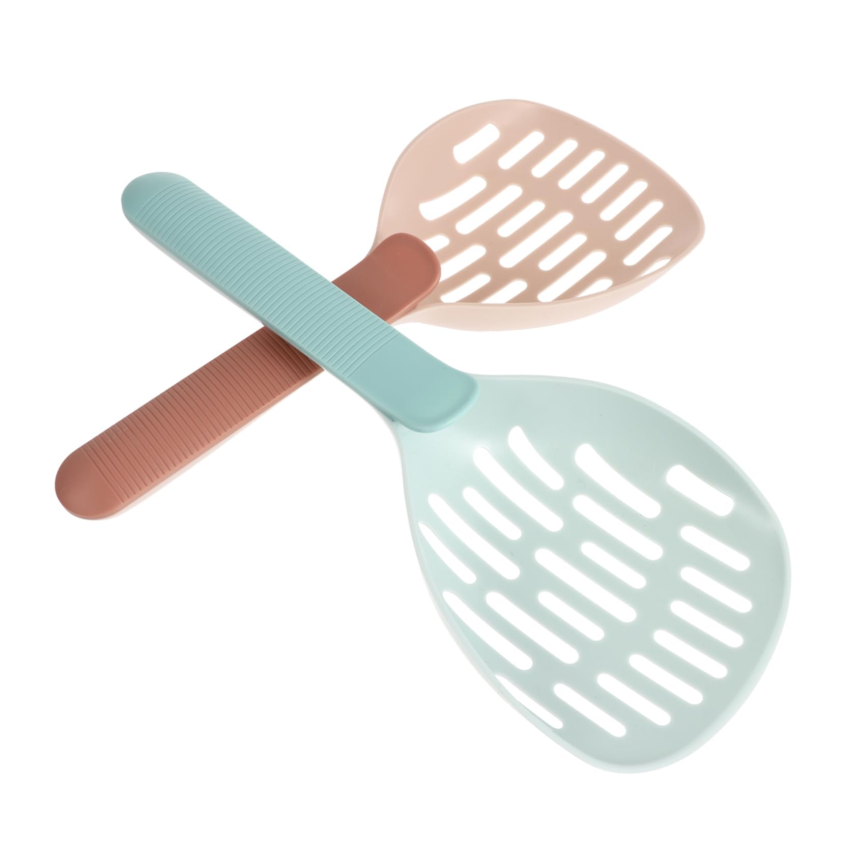 Toddmomy 2Pcs Cat Litter Scoops Ergonomic Filtering Tool for Litter Cleaning Non Slip Design Lake for Pet Owners Cat Care