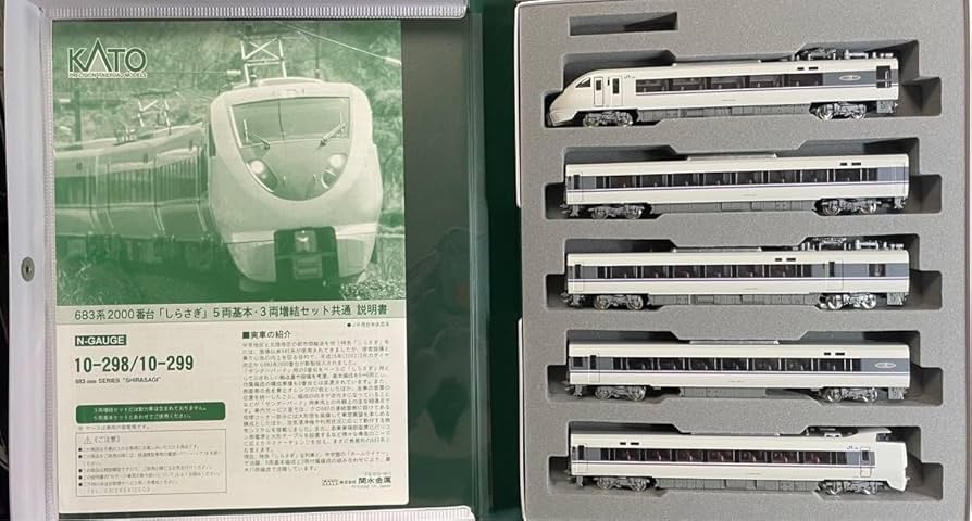 Amazon.co.jp: KATO 10-298 683系2000番台「しらさぎ」5両基本
