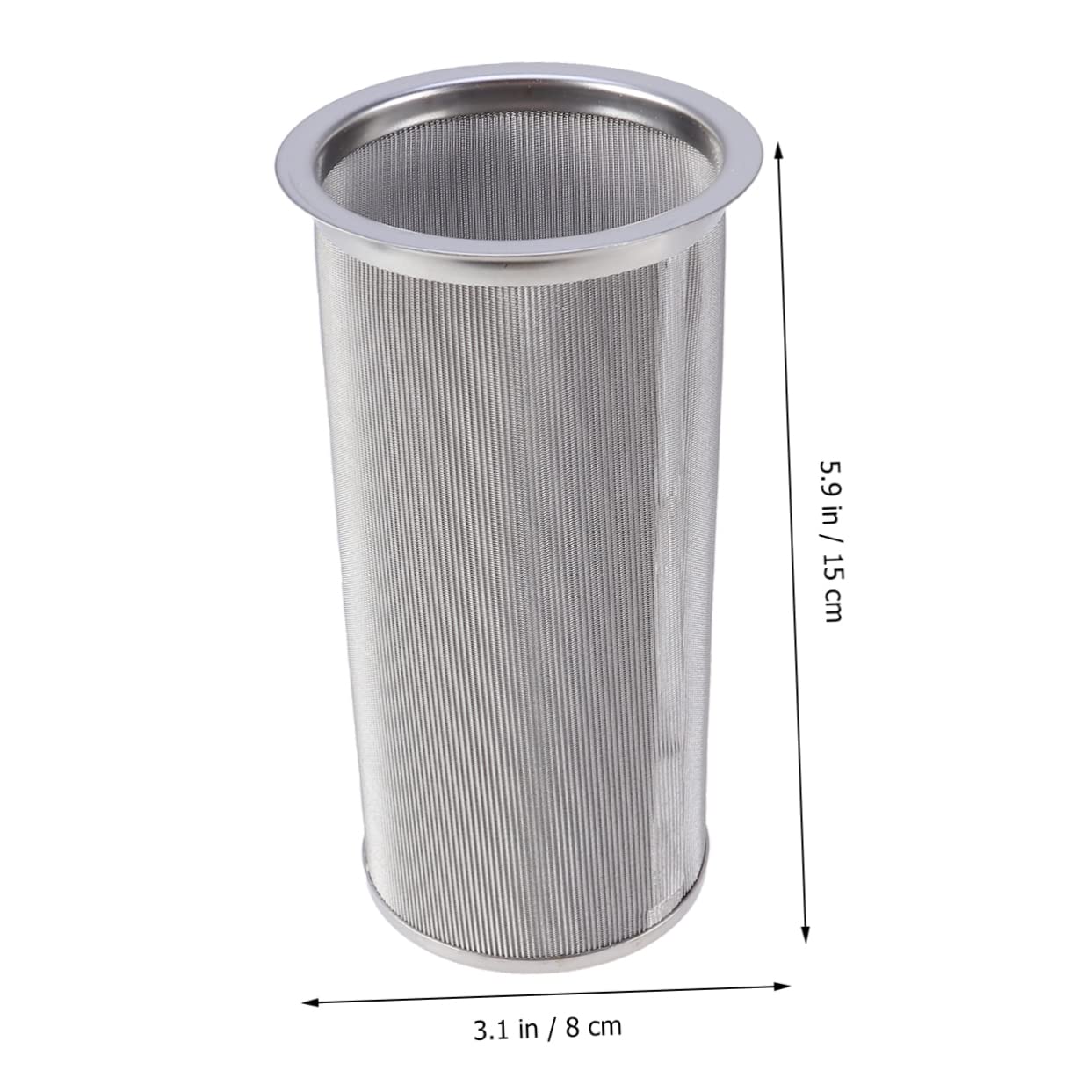 Amosfun 2 Piezas Colador de Café Inoxidable con Mango Filtro de Fina para Infusiones de y Café Diseño para Hogar y Cafeterías