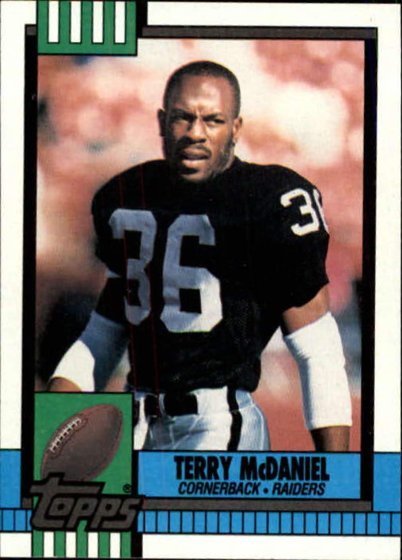 Amazon.com: 1990 Topps #294 Terry McDaniel LA Raiders NFL Football