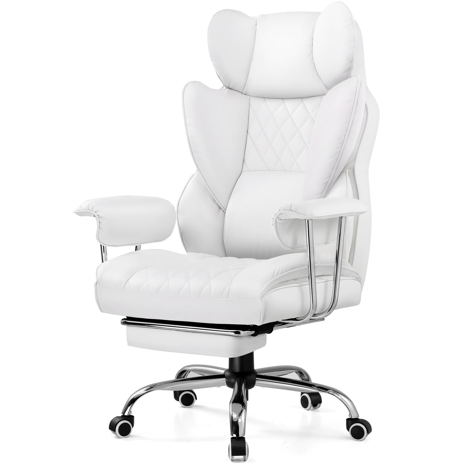 GTPLAYER Gaming Chair,Office Chair with Pocket Spring Lumbar Support, Ergonomic Comfortable Wide Office Desk Computer Chair with Outward Fixed Soft