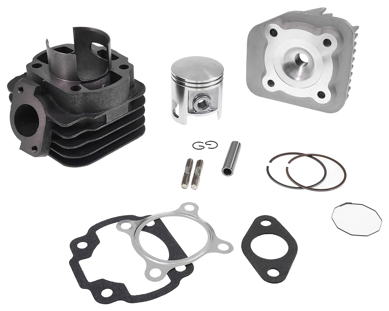 2EXTREME cilindro sport 70cc compatible con Minarelli AC scooter, CLASSIC