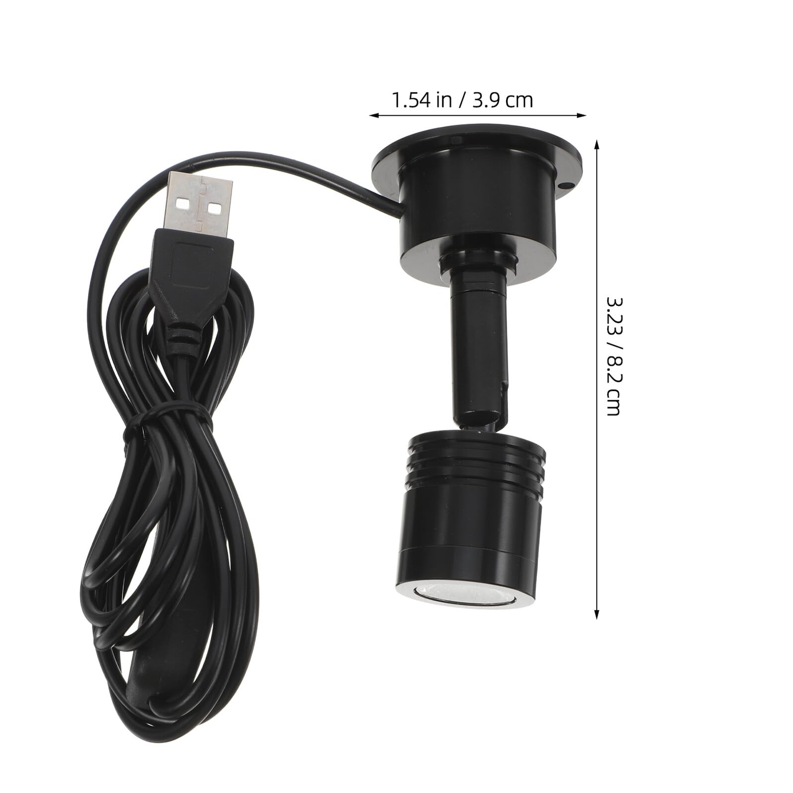 Spot LED USB Compact pour Vitrine Cabinet Lumière Décorative Intérieure Chaude Éclairage Bijou et Gain de Place