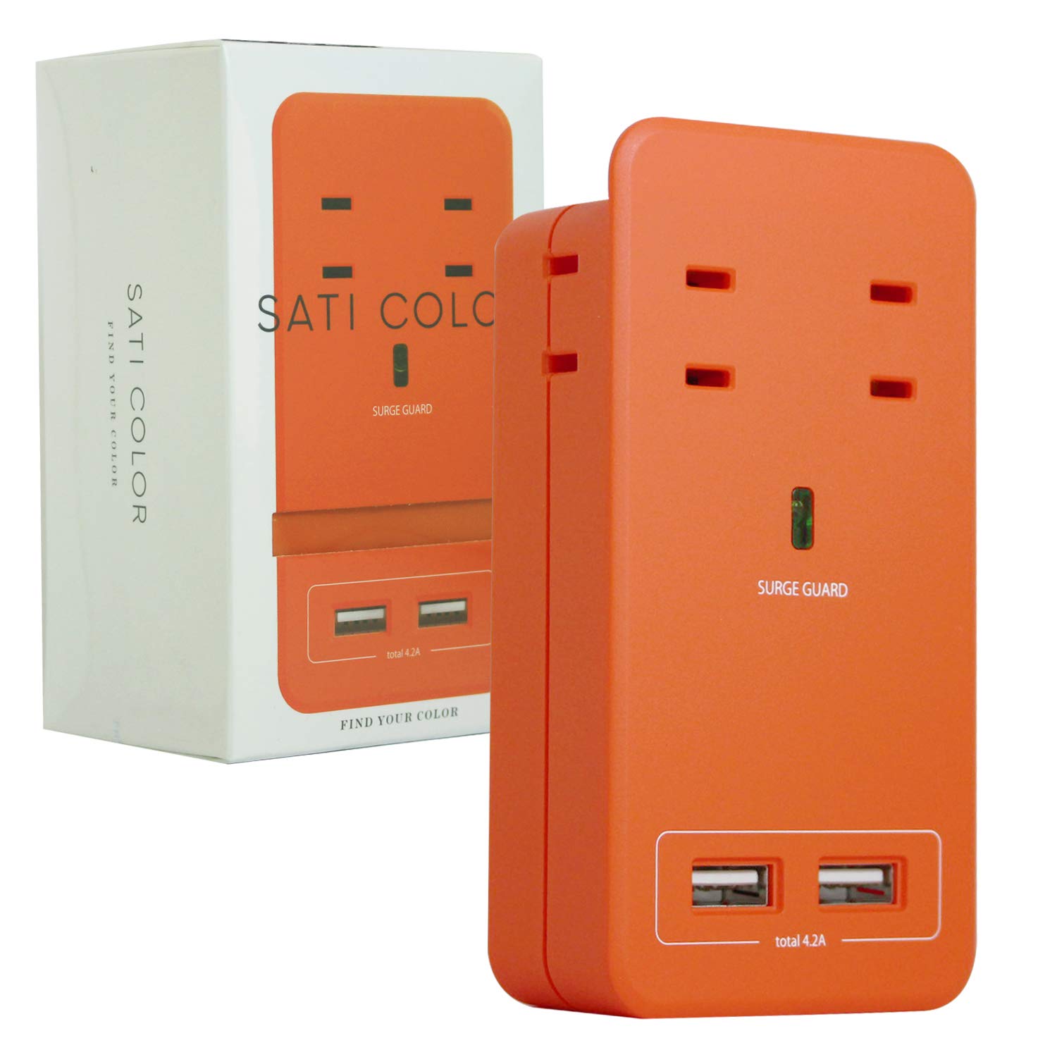Amazon | Fargo SATI COLOR 壁挿し 電源タップ スマホスタンド