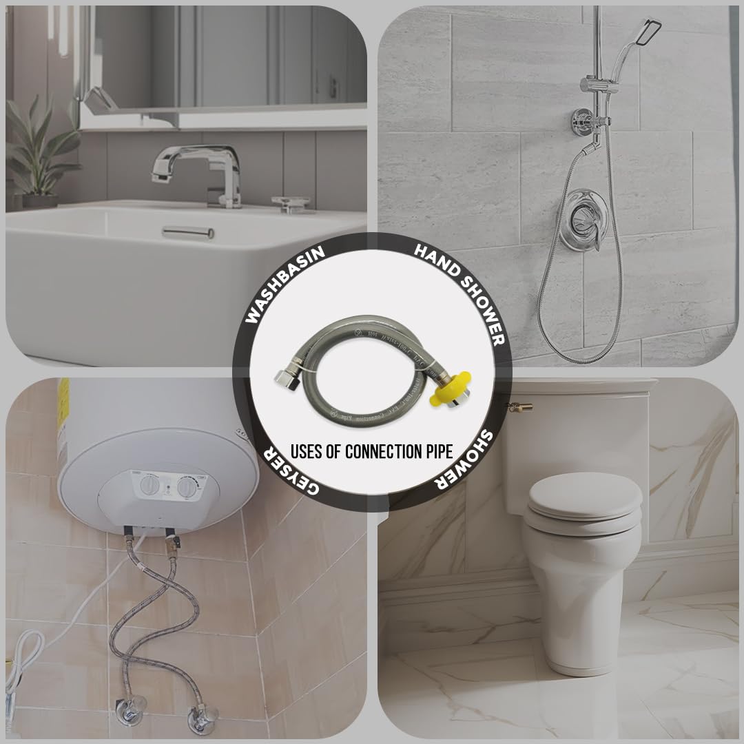 RN PVC Connection Pipe (With Spanner)