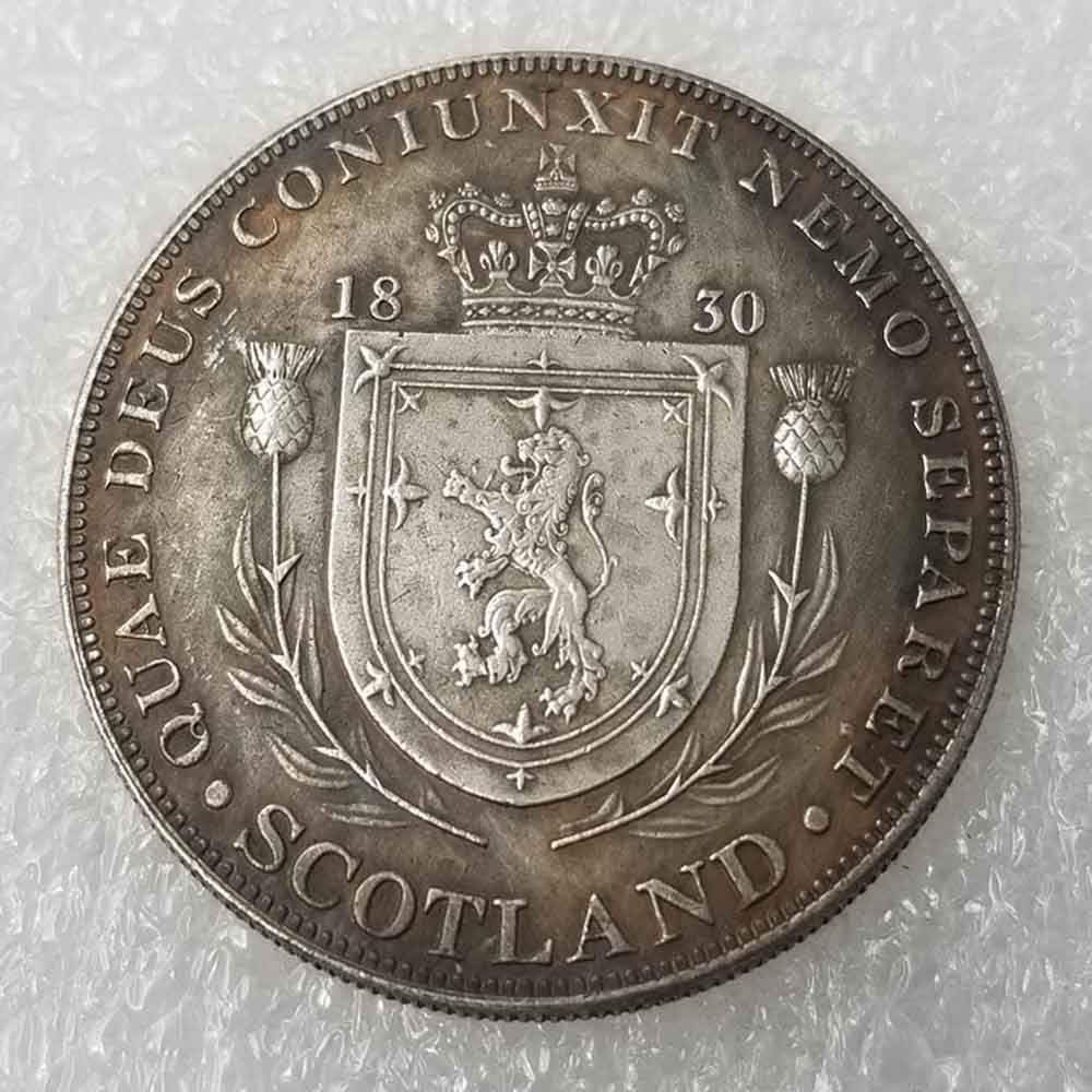 KaiKBax Best Morgan US Dollars - 苏格兰盾牌美国镀旧硬币-1830 英国硬币收集- 美国美元旧硬币:  Amazon.co.uk: Toys & Games