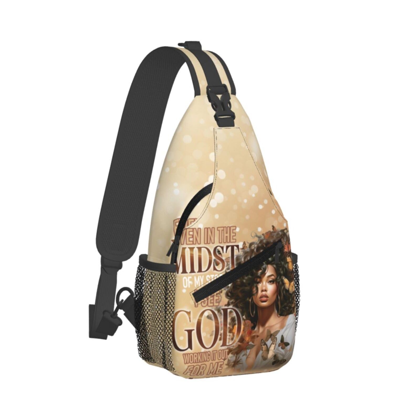 Dudietry Sling Bag Crossbody Backpack Hiking Travel Daypack Chest Bag Lightweight Shoulder Bag For Women Men Gift