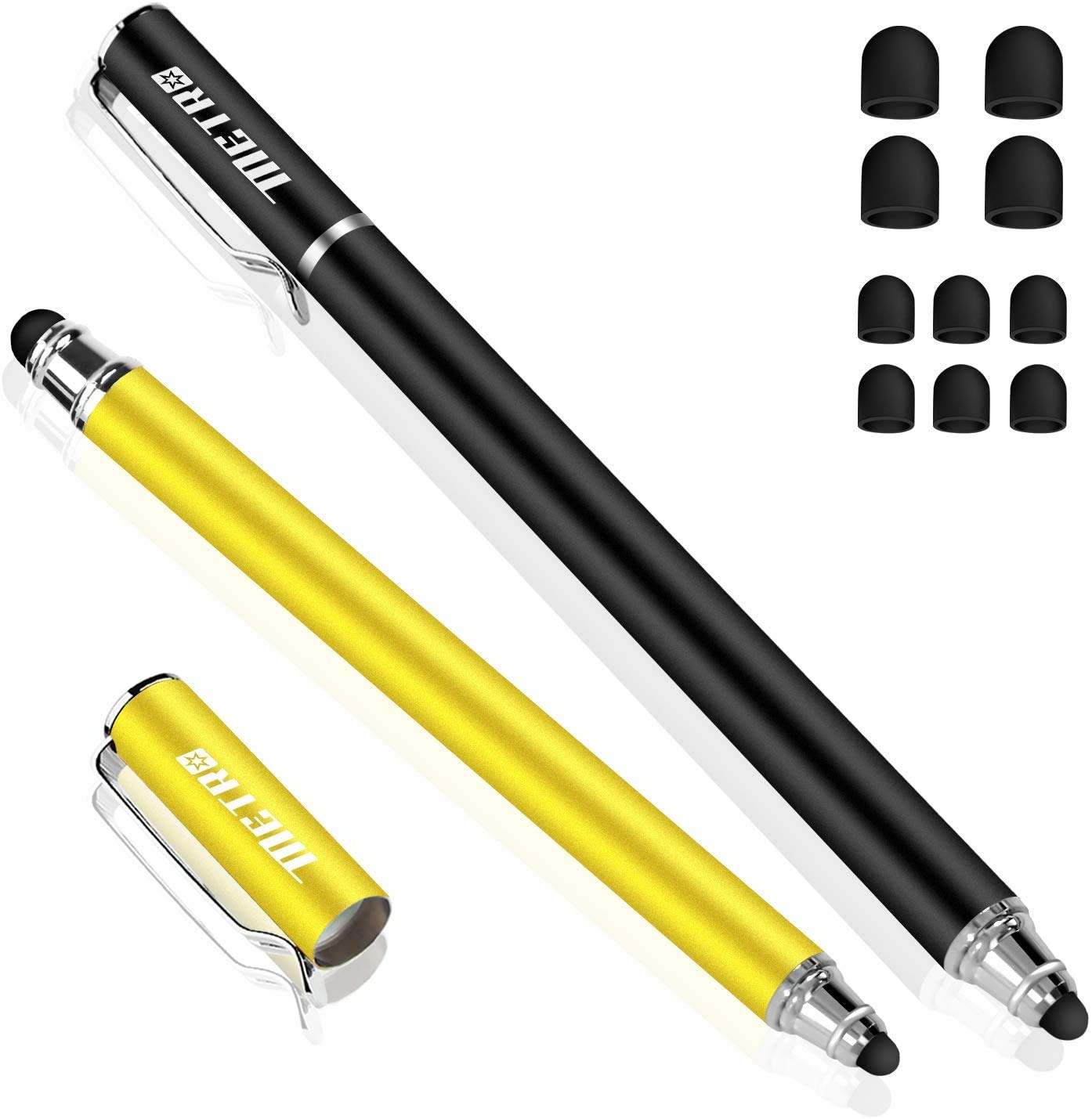 Penna Stilo Metro 2-in-1 Per Touchscreen - Con 15 Punte Di Ricambio, Precisione, Compatibile Con Smartphone E Tablet - Foto 12