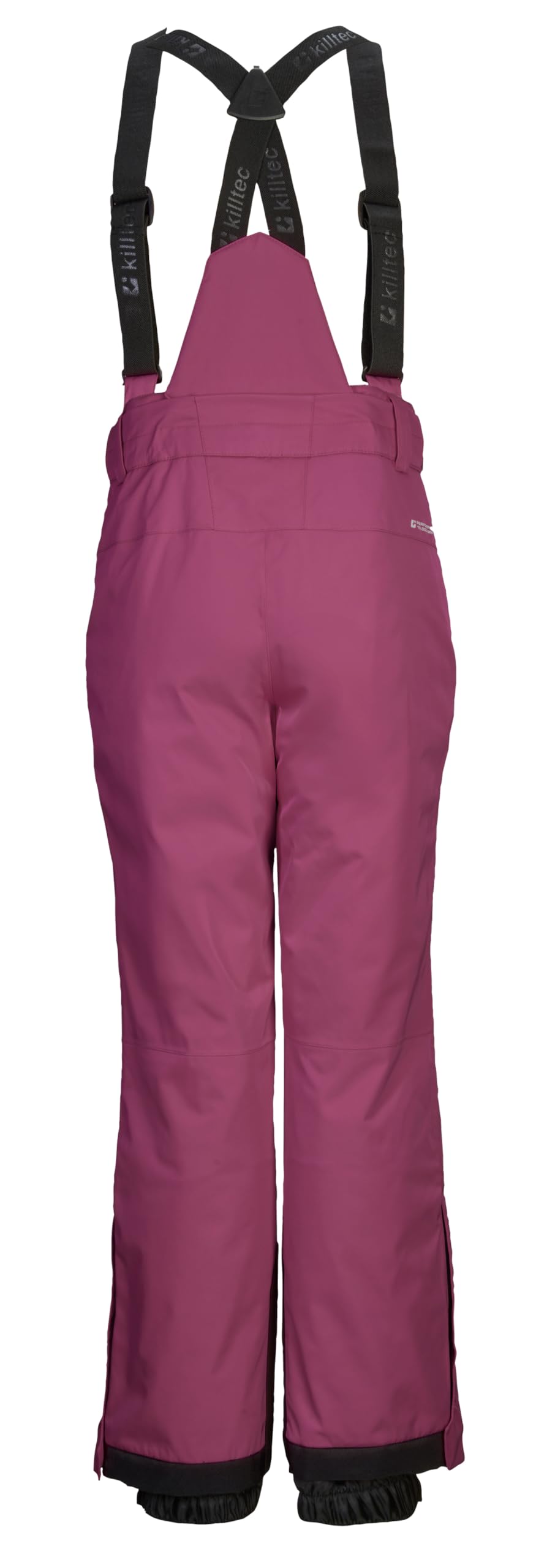 Killtec Mädchen Skihose/Funktionshose mit abzippbarem Latz, Kantenschutz und Schneefang Ksw 198 Grls Ski Pnts
