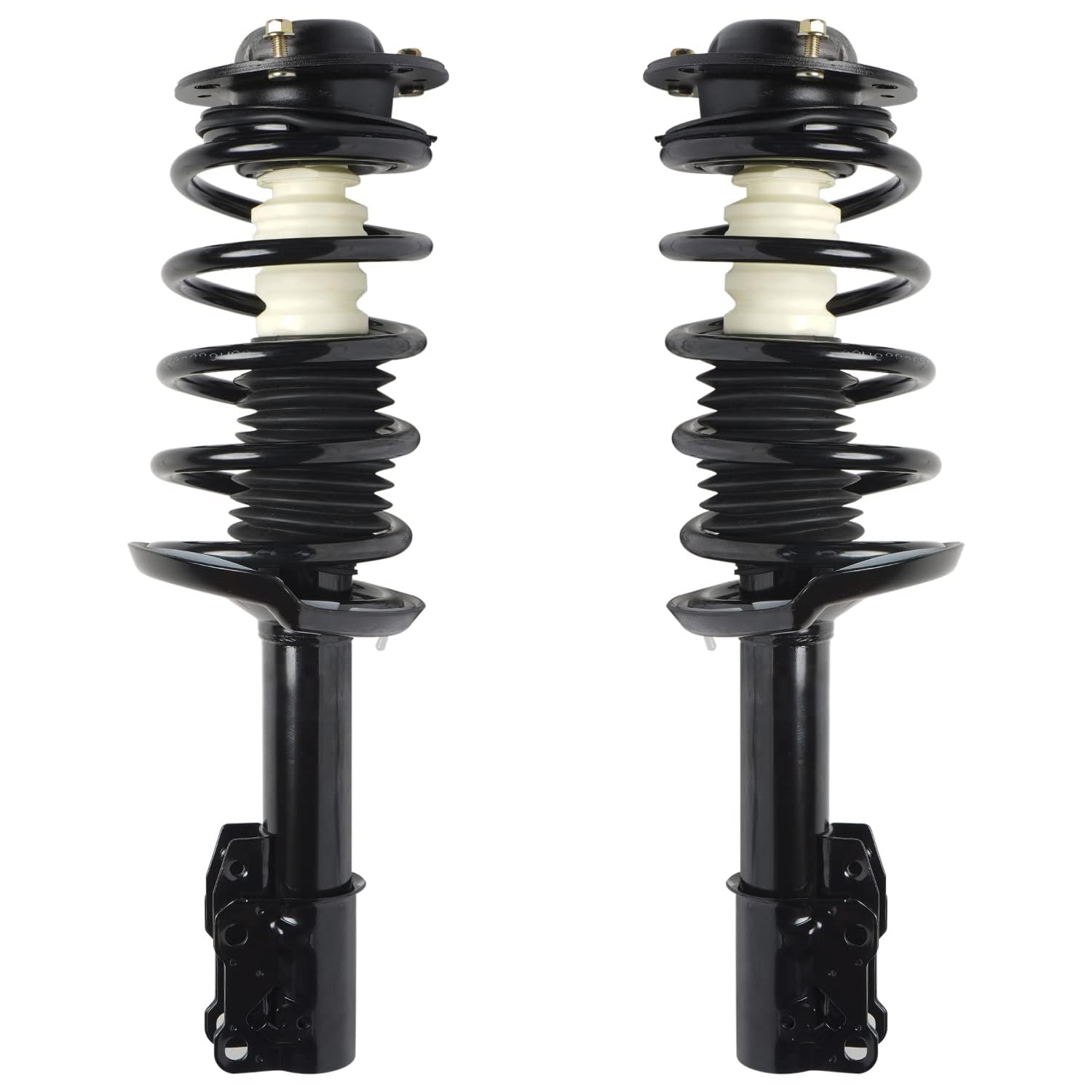 Detroit Axle - Front End 8pc Suspension Kit Chevy Malibu Pontiac G6 Saturn Aura, 2 Struts with Coil Spring 2 Lower Control Arms w/Ball Joints 2 Tie Rod Ends 2 Sway Bar Links Replacement ,similar 