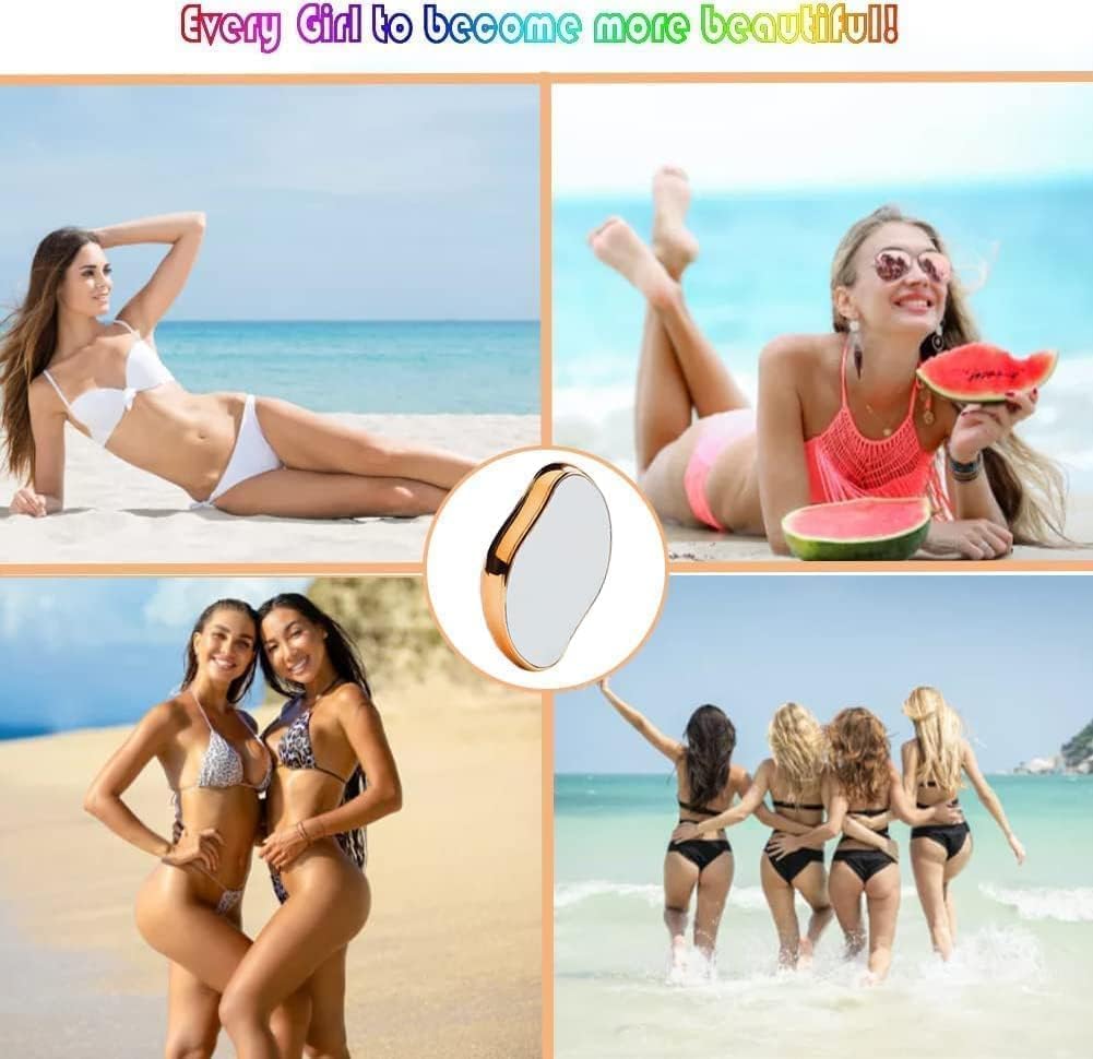 R RICH OLIVE Crystal Hair Remover for Women and Men crystal hair remover eraser removal stone for women men painless hair remover body magic epilator smooth remove (PACK OF 1) 6 61 aYABSH9L. SL1001